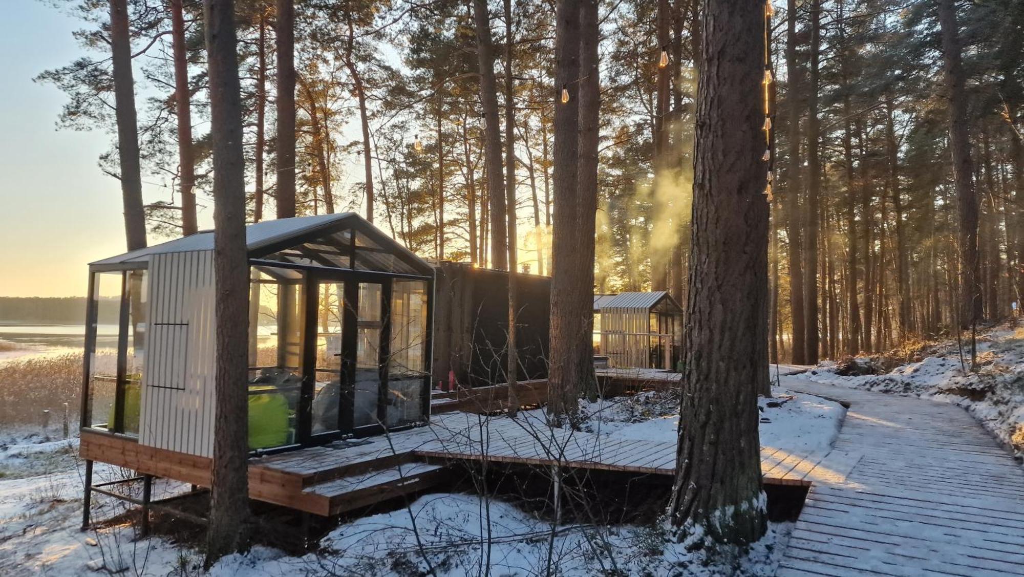 Gaujaclub - Our Bose And Bang&Olufsen Lofts On A Lake Gauja  المظهر الخارجي الصورة